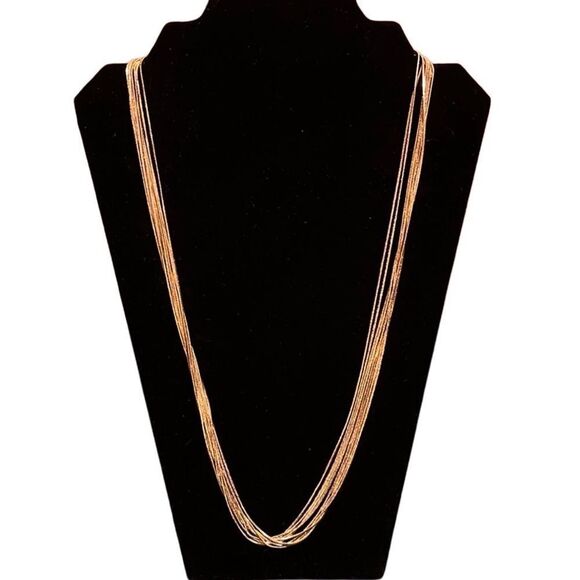 Ann Taylor Factory Multi-Layer, Multi Strand Necklace - Picture 1 of 6